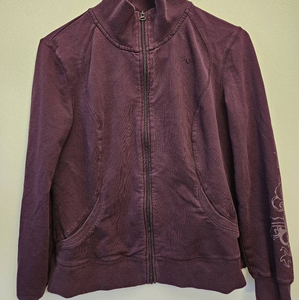 Athletic Works Women's Plum Bomber Jacket (M)